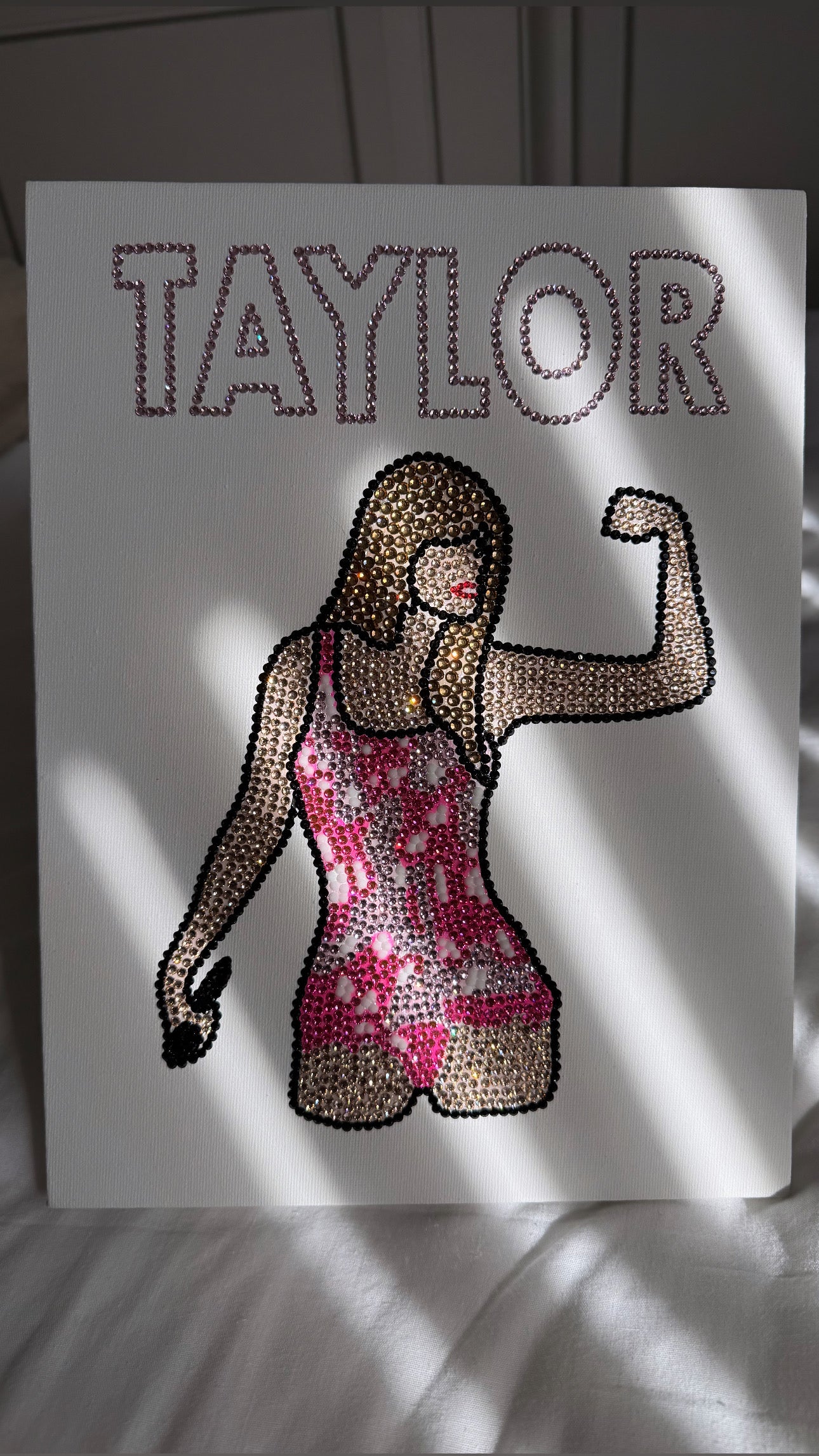 Taylor swift gem canvas