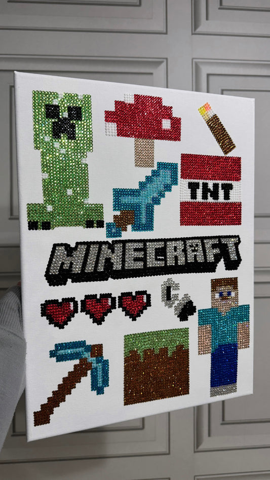 Minecraft gem canvas