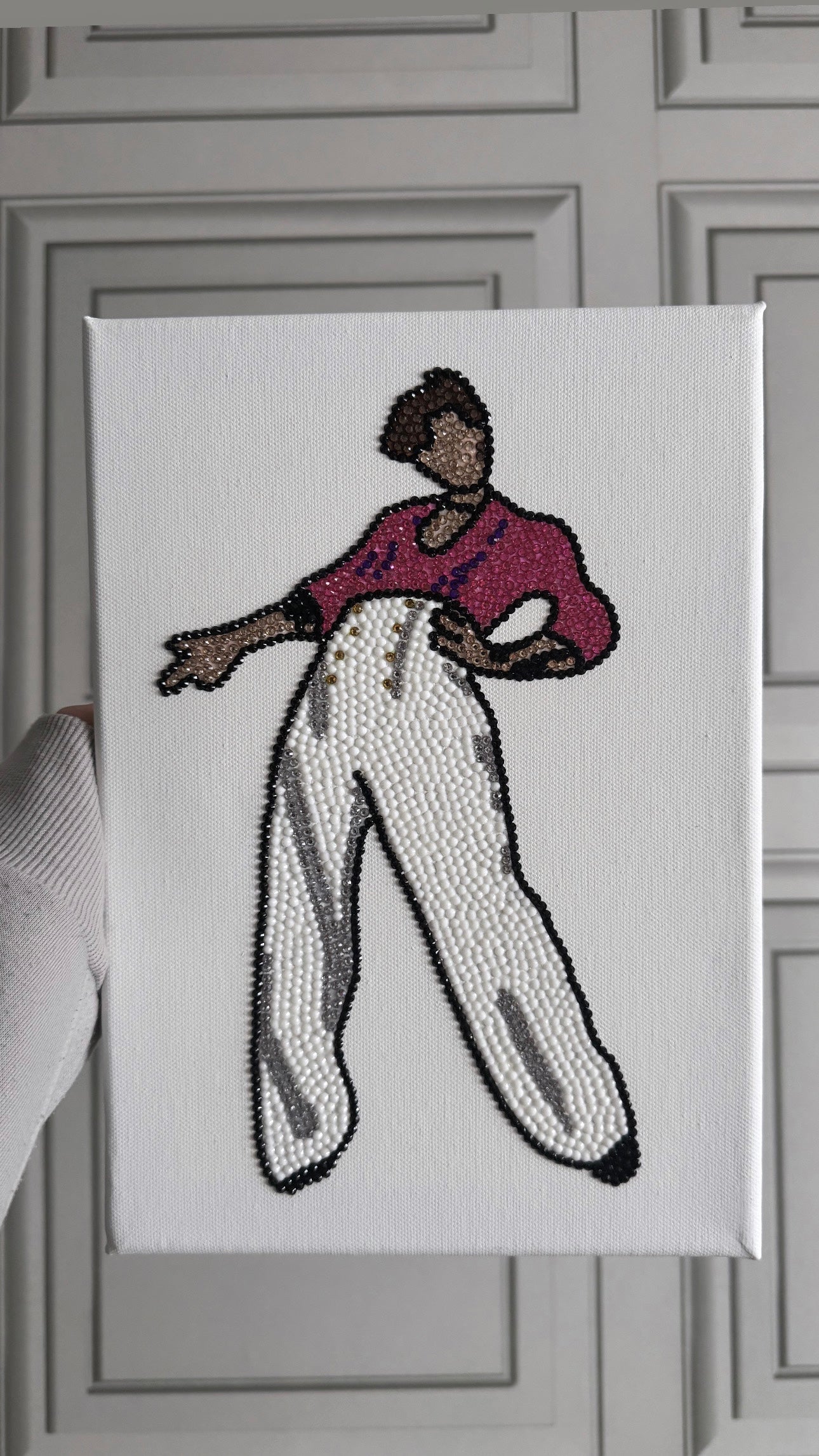 Harry styles gem canvas
