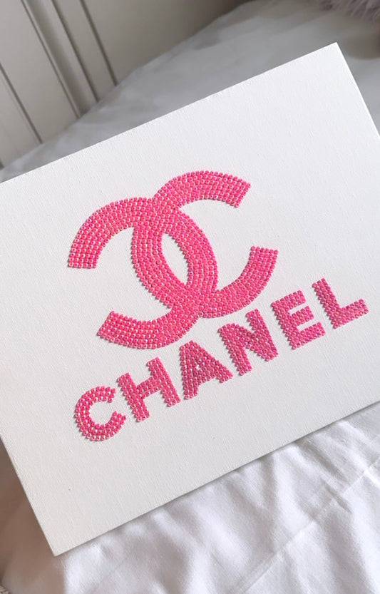 Pink Chanel logo