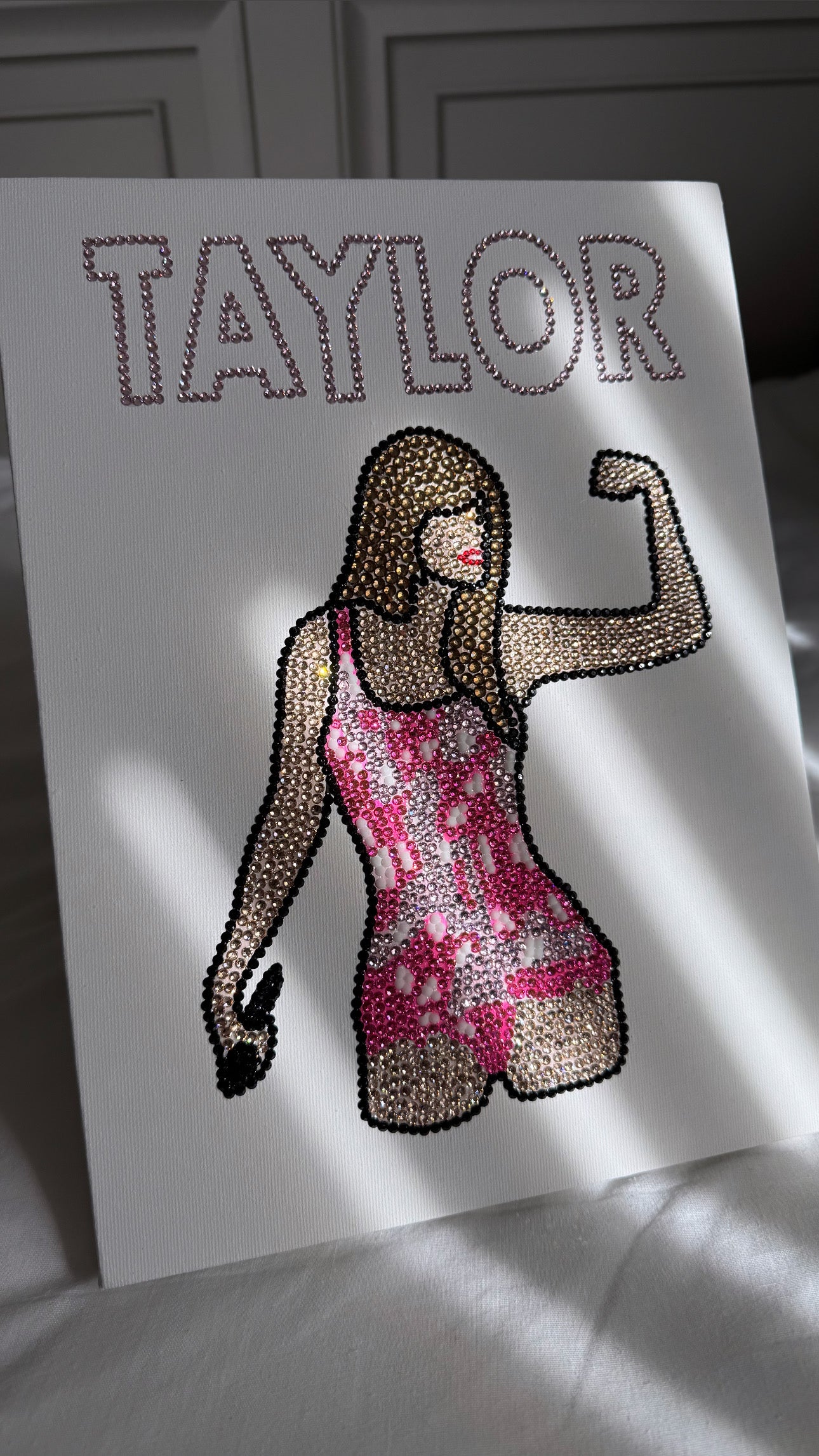 Taylor swift gem canvas