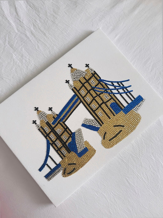 Tower bridge gem canvas
