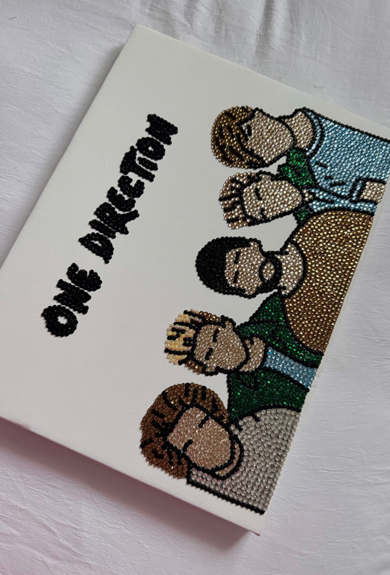 One direction gem canvas