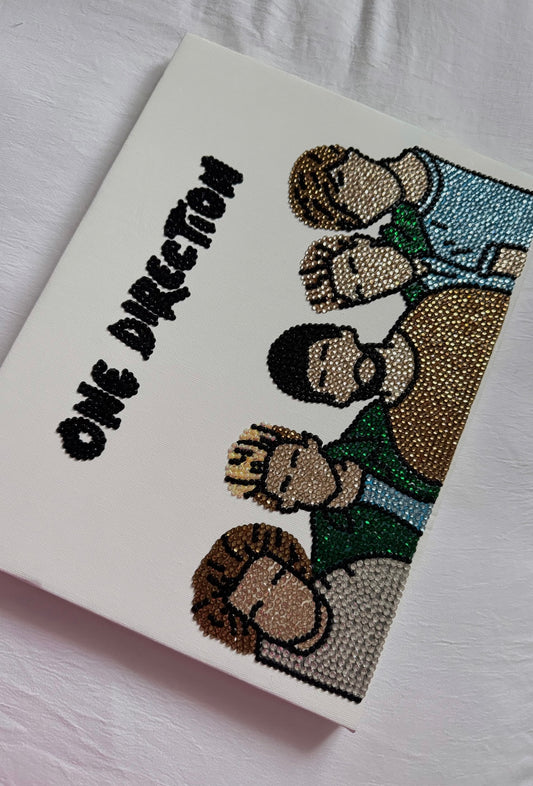 One direction gem canvas