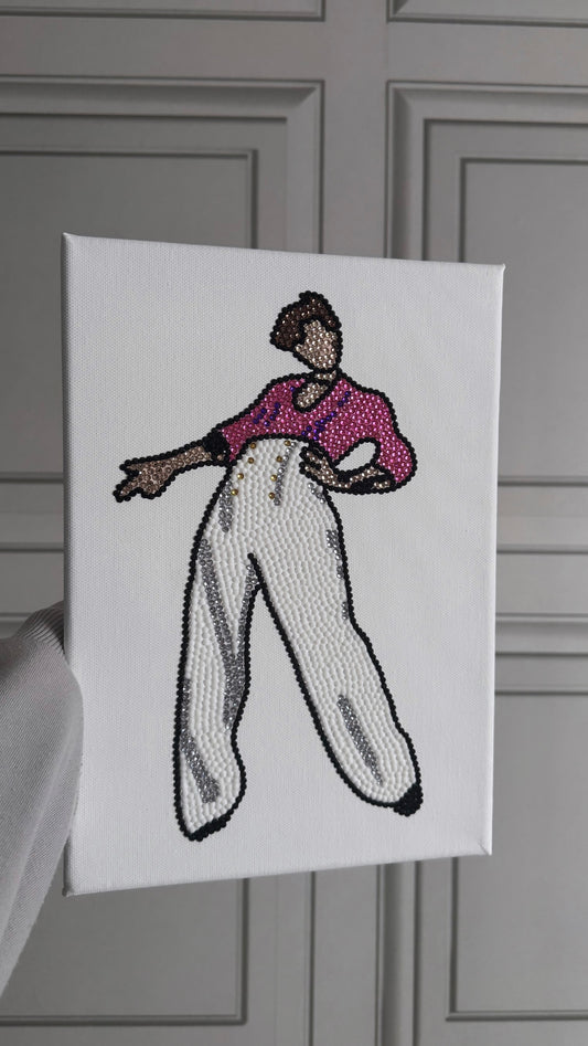 Harry styles gem canvas
