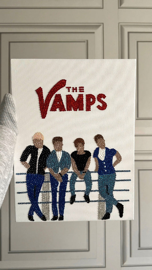 The Vamps gem canvas