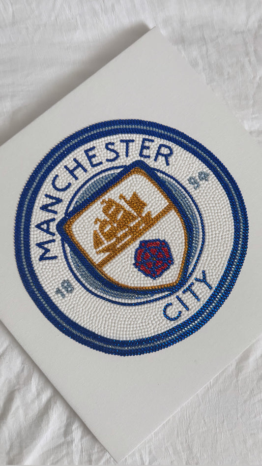 Manchester City gem canvas