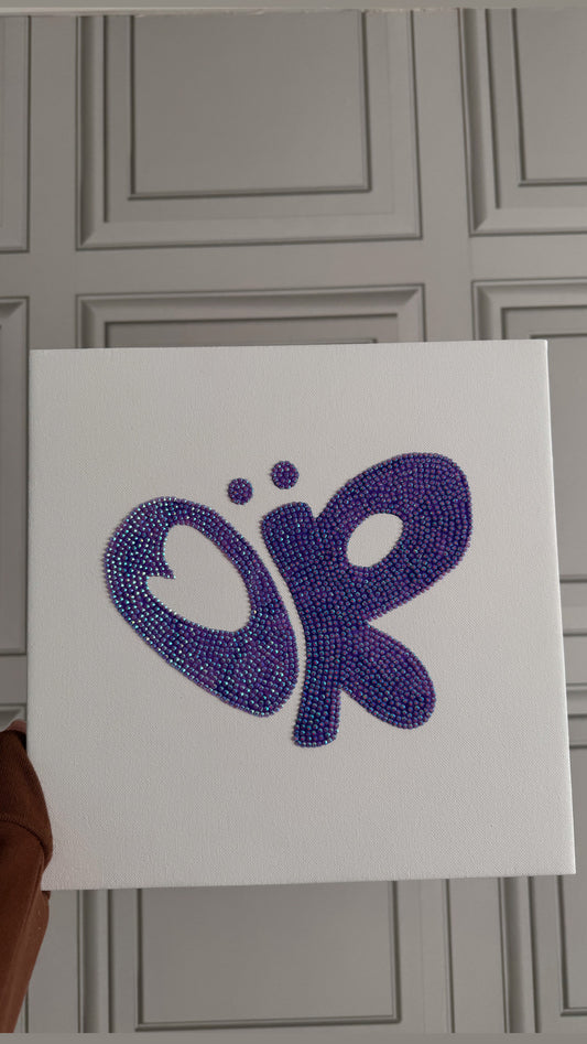 Olivia Rodrigo gem canvas