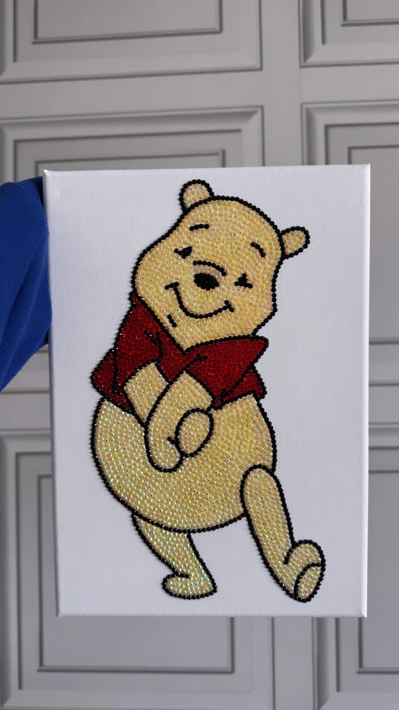Winnie the Pooh gem canvas