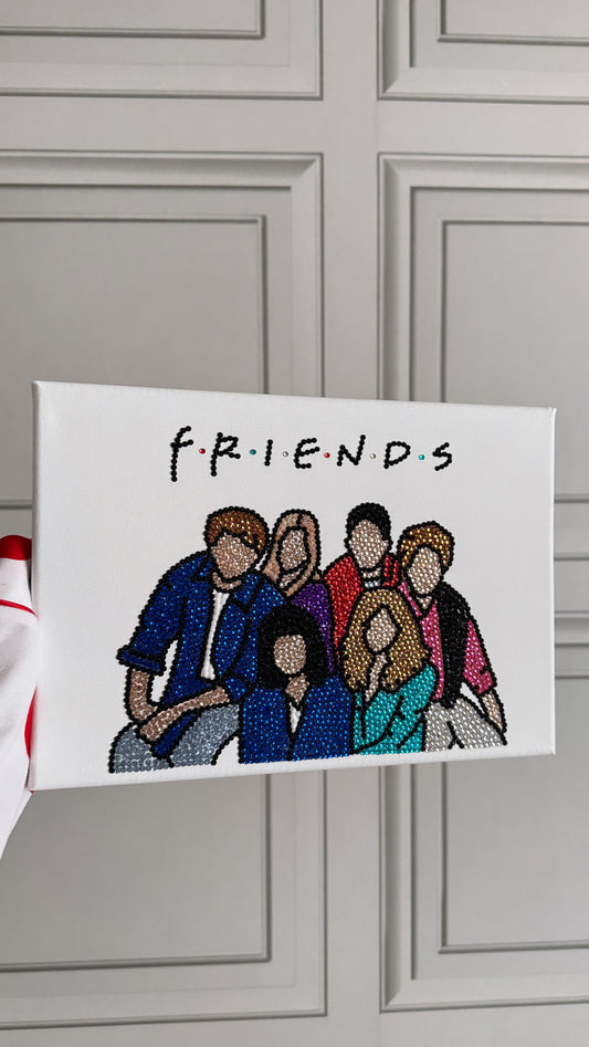 Friends gem canvas