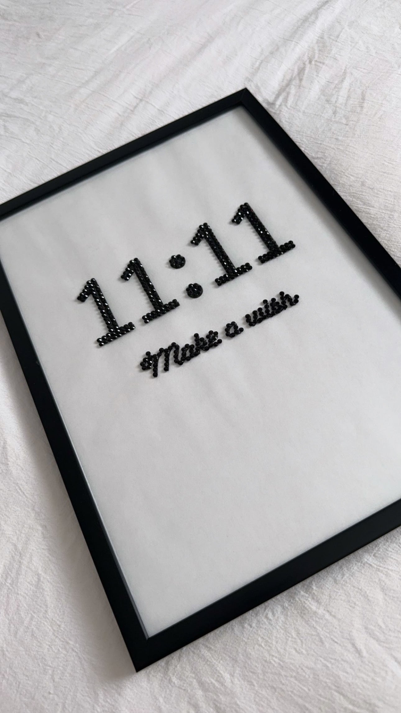 11:11 gem photo frame