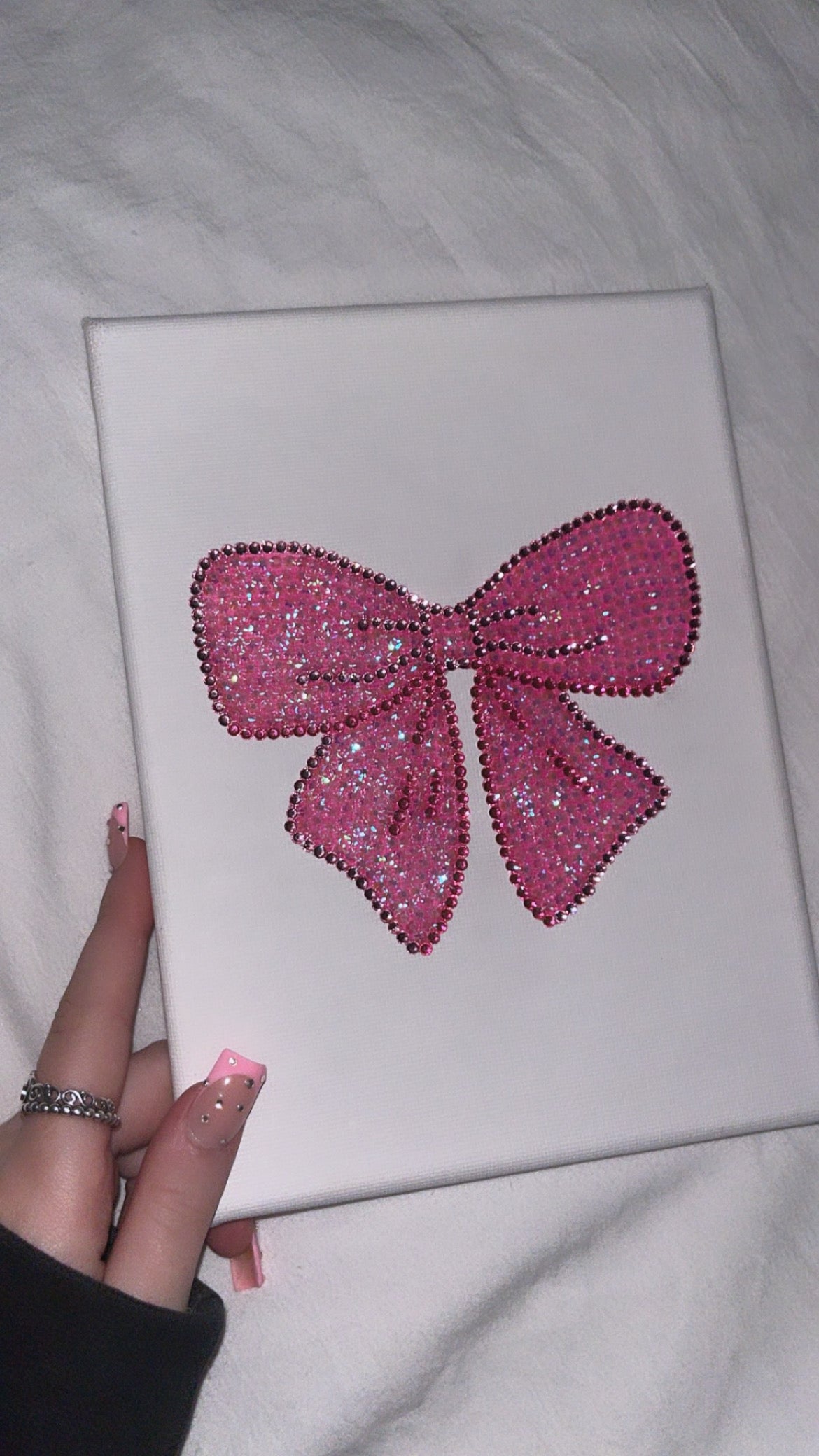 Pink bow