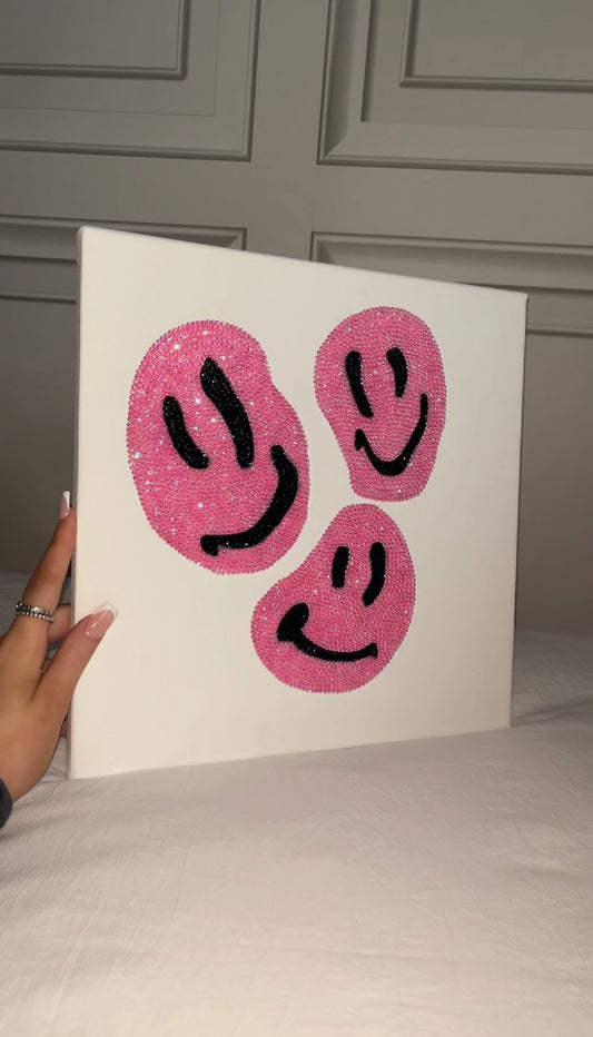 Pink droop face