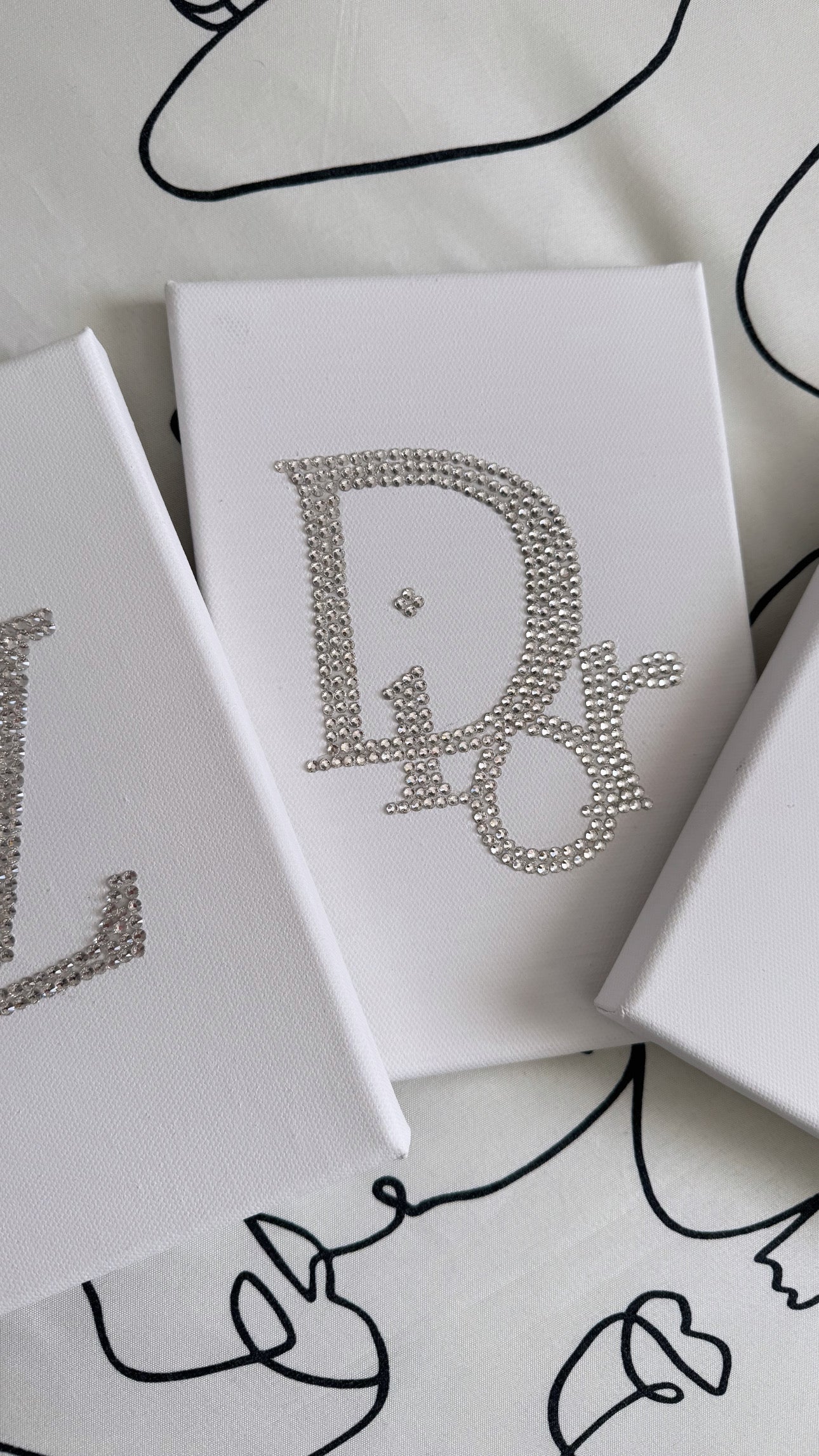 Silver designer trio