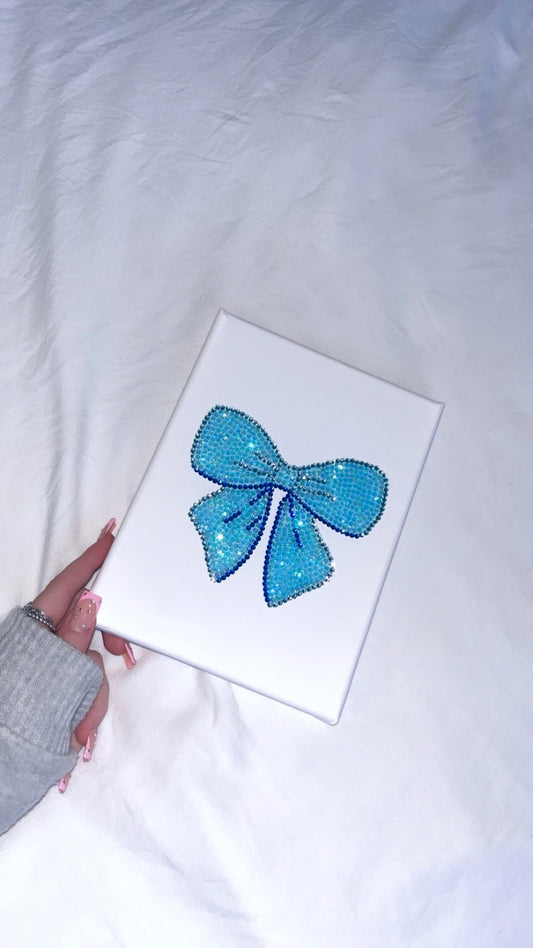Blue bow