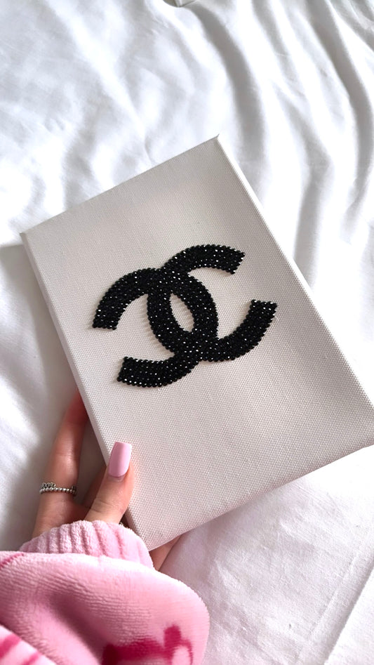 Black Chanel logo