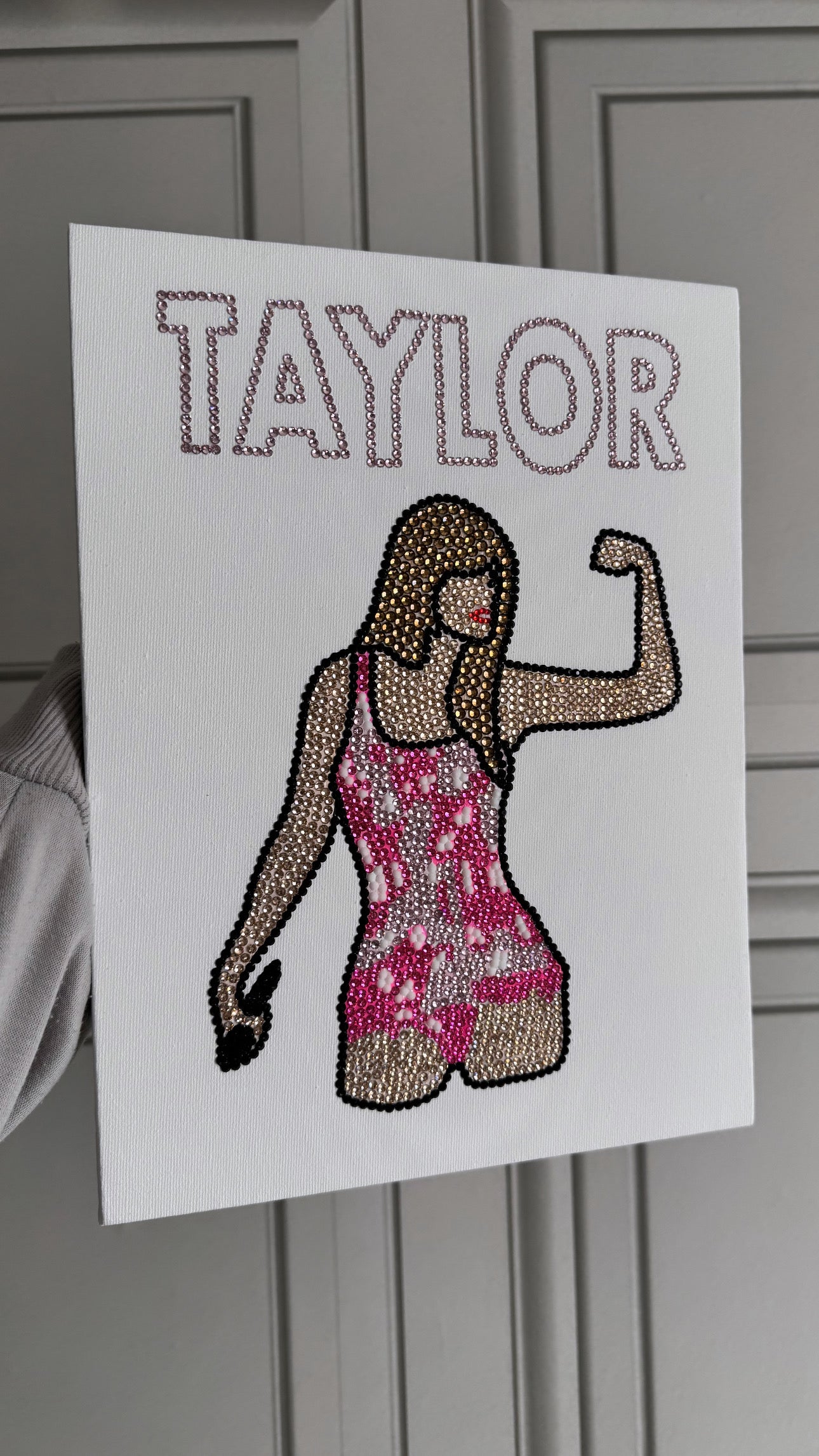 Taylor swift gem canvas