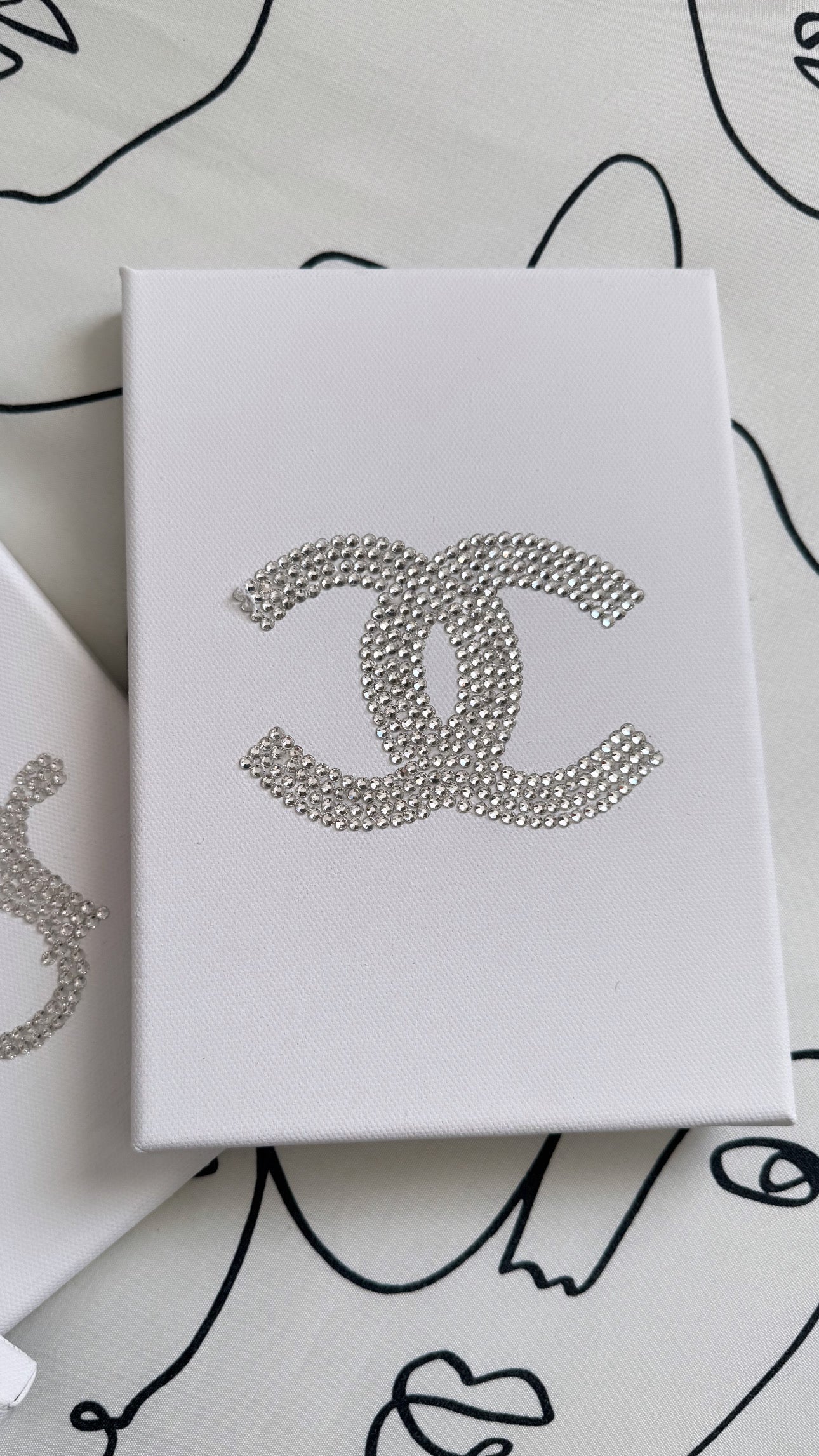 Silver designer trio