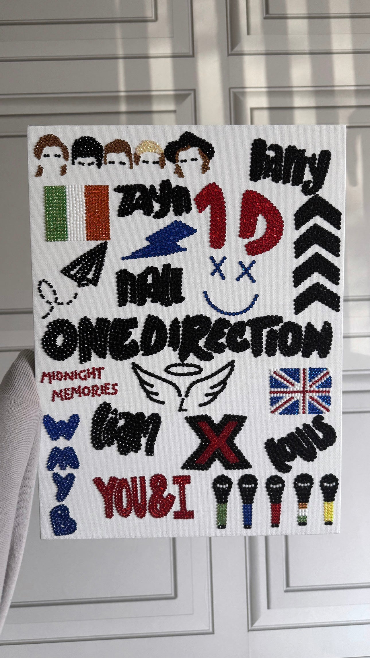 One direction gem canvas