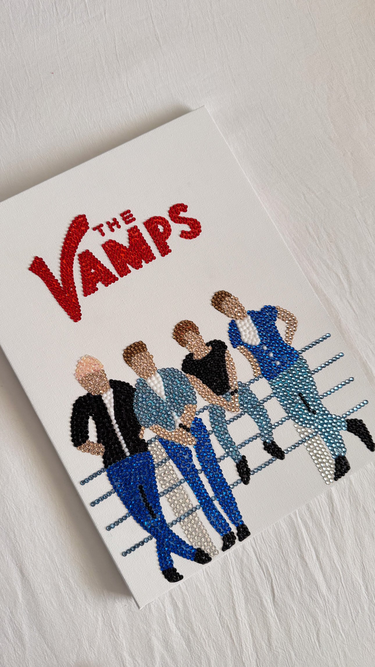The Vamps gem canvas
