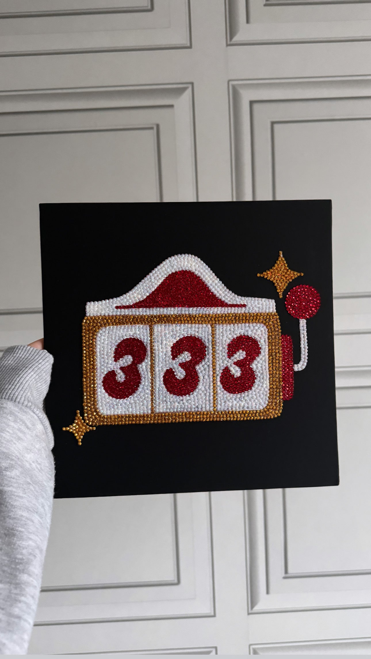 Lucky 333 canvas panel