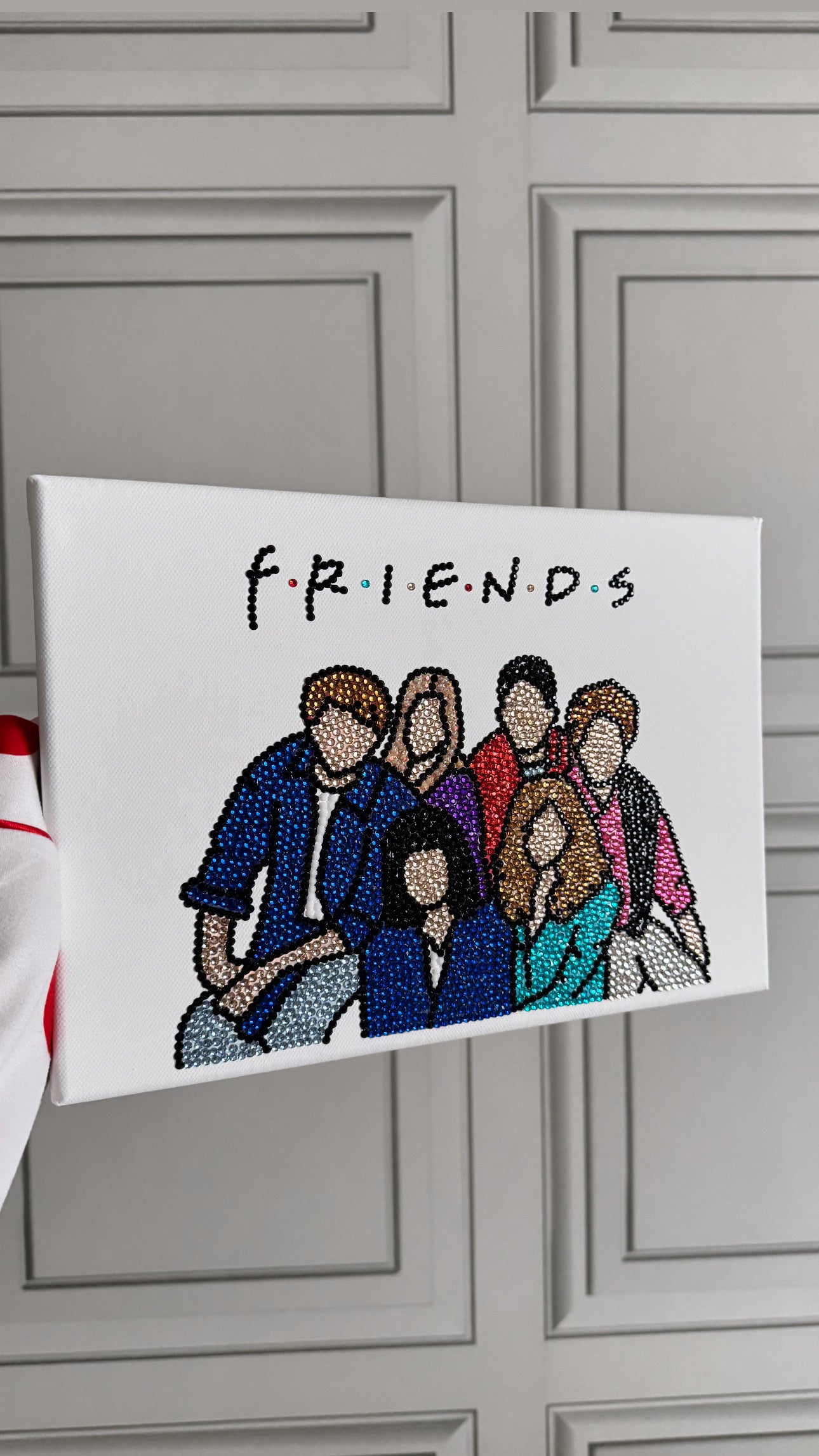 Friends gem canvas
