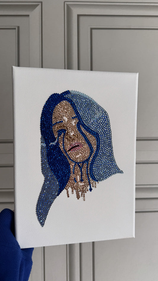Billie eilish gem canvas